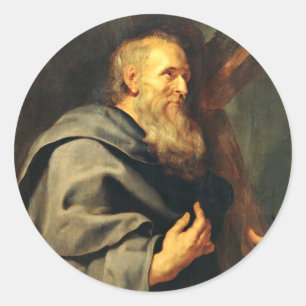 Saint Philip the Apostle and Martyr Classic Round Sticker