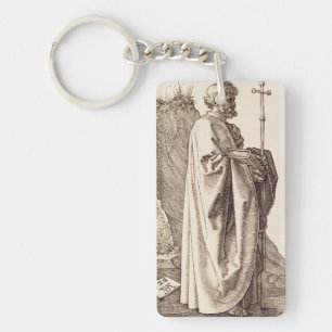 Saint Philip the Apostle by Albrecht Dürer Key Ring