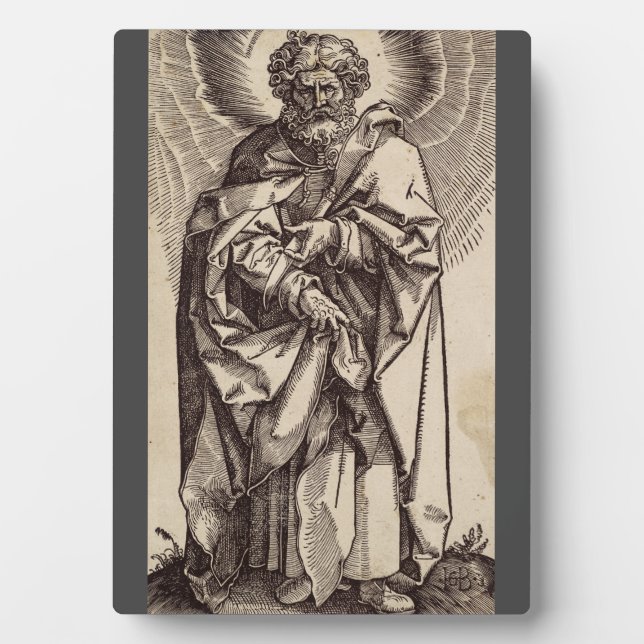 Saint Philip the Apostle Jesus disciples Plaque (Front)