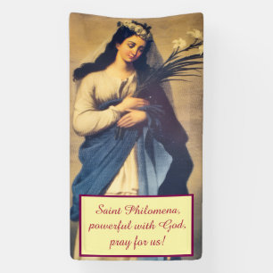 Saint Philomena  Banner