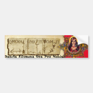 Saint Philomena Bumper Sticker