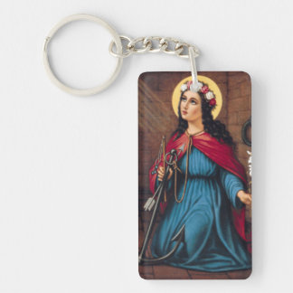 Saint Philomena Key Ring