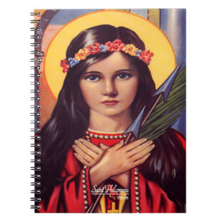 Saint Philomena, Patroness of the Youth Notebook
