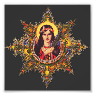 Saint Philomena Photo Print