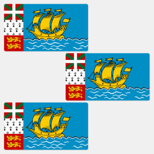 Saint Pierre and Miquelon Flag