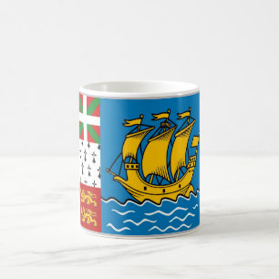 Saint Pierre and Miquelon - Flag - Coffee Mug