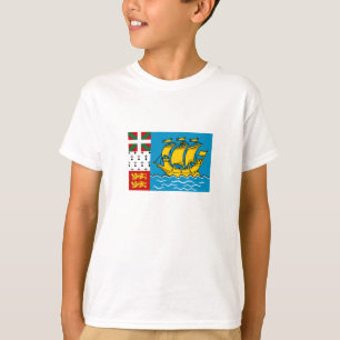 Saint Pierre and Miquelon Flag T-Shirt