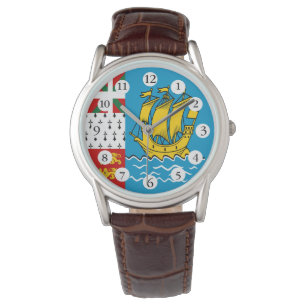 Saint Pierre and Miquelon Flag Watch