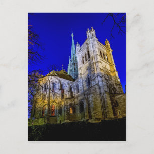 Saint-Pierre cathedral in Geneva, Switzerland Postcard