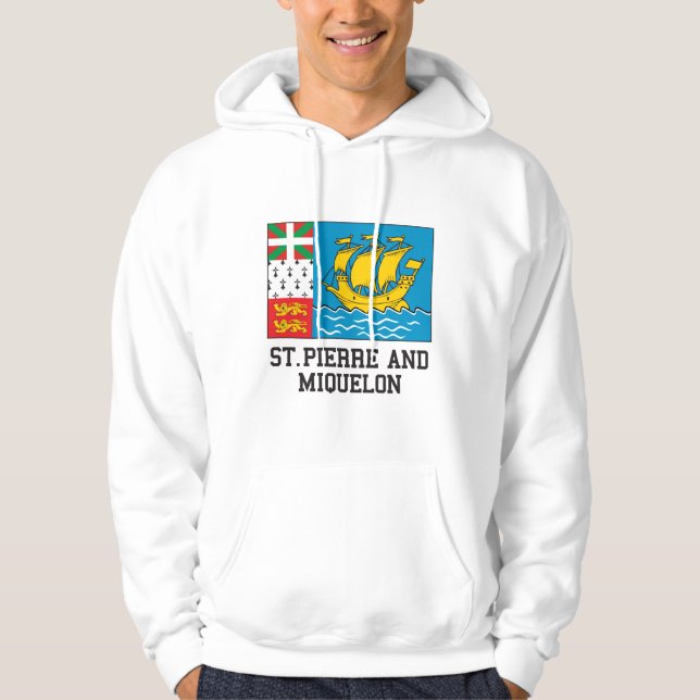 Saint Pierre & Miquelon Hoodie (Front)