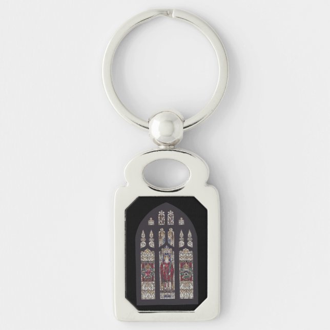 Saint Polycarp Bishop of Smyrna Key Ring (Front)