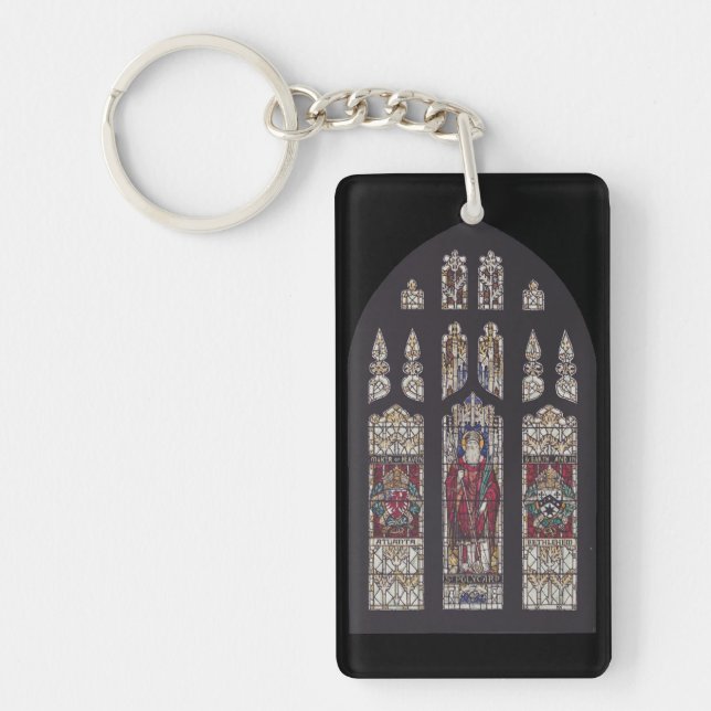 Saint Polycarp Bishop of Smyrna Key Ring (Front)