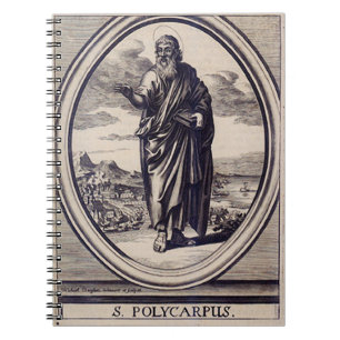 Saint Polycarp of Smyrna Martyr and Church Father Notebook
