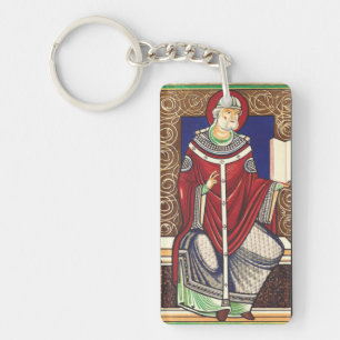 Saint Pope Gregory the Great Key Ring