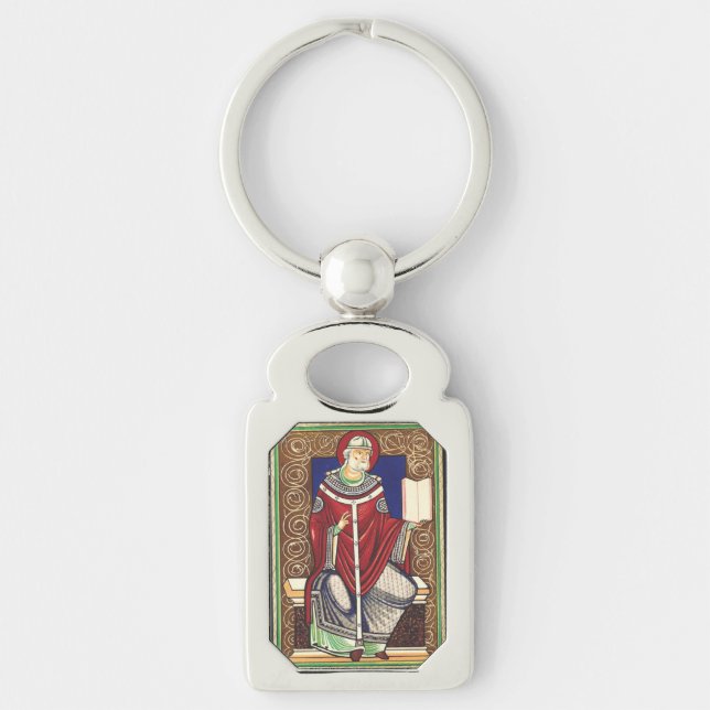  Saint Pope Gregory the Great Key Ring (Front)