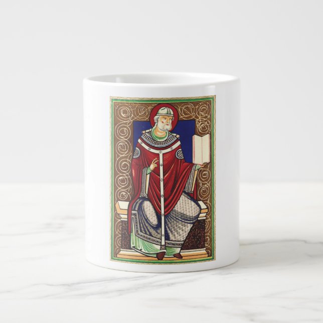  Saint Pope Gregory the Great Large Coffee Mug (Front)