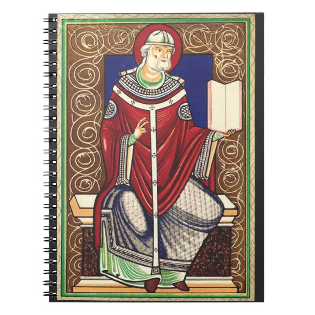  Saint Pope Gregory the Great Notebook (Front)