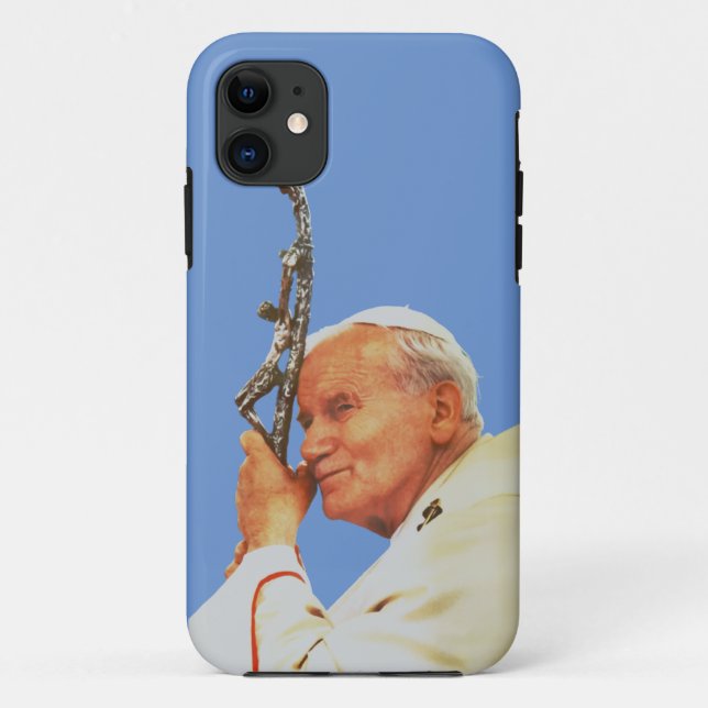 Saint Pope John Paul II Case-Mate iPhone Case (Back)