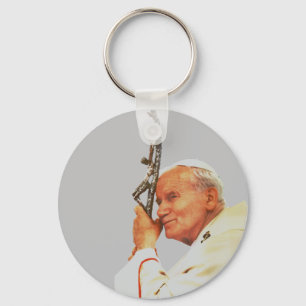 Saint Pope John Paul II  Key Ring