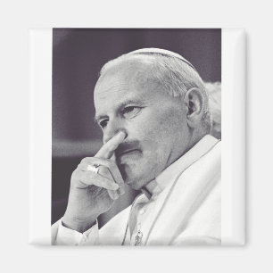 Saint Pope John Paul II Magnet