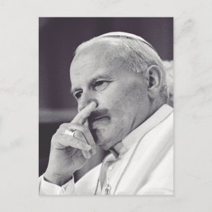 Saint Pope John Paul II Postcard