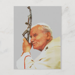 Saint Pope John Paul II Postcard