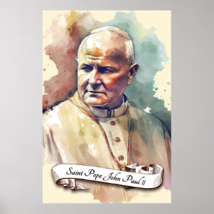 Saint Pope John Paul II Poster