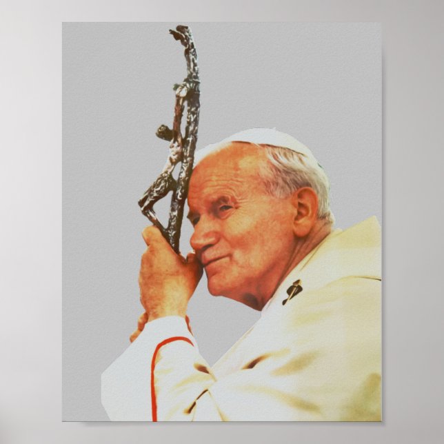 Saint Pope John Paul II  Poster (Front)