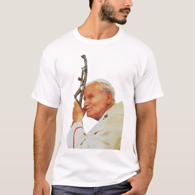 Saint Pope John Paul II T-Shirt (Front)