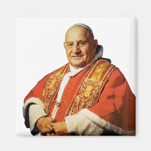 Saint Pope John XXIII head of the Catholic Church Magnet