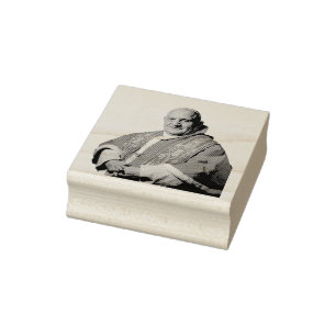 Saint Pope John XXIII head of the Catholic Church Rubber Stamp