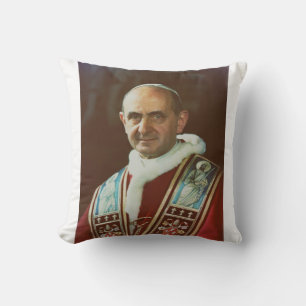 Saint Pope Paul VI Bishop of Rome Cushion