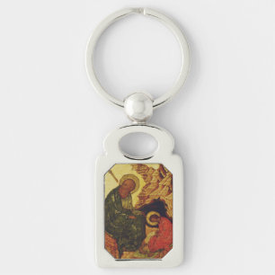 Saint Prochorus and Saint John the Evangelist Key Ring
