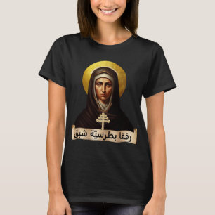 Saint Rafqa, Maronite Nun, T-Shirt