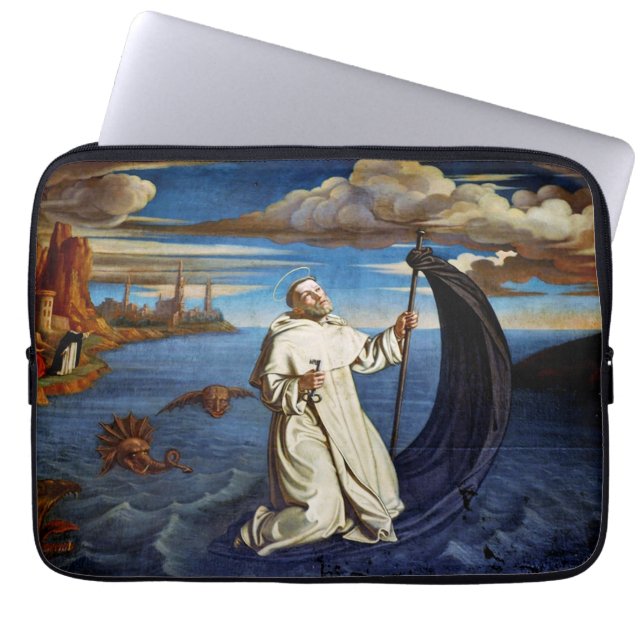 Saint Raymond of Penyafort Laptop Sleeve (Front)