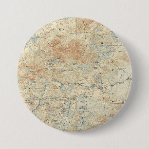 Saint Regis Canoe Area Details in the Adirondacks 7.5 Cm Round Badge
