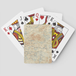 Saint Regis Canoe Area Details in the Adirondacks Playing Cards