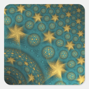 Saint-Rémy Revisited Square Stickers