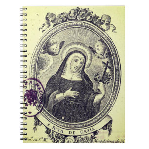Saint Rita of Cascia Notebook