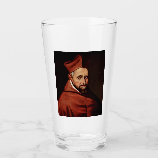 Saint Robert Bellarmin Glass (Front)