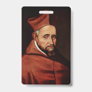 Saint Robert Bellarmin ID Badge