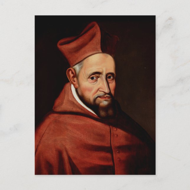 Saint Robert Bellarmin Postcard (Front)