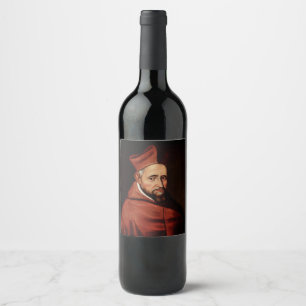 Saint Robert Bellarmin Wine Label