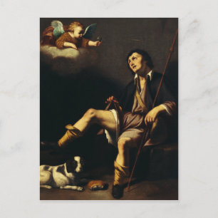 Saint Roch and the Angel by Guy François Postcard