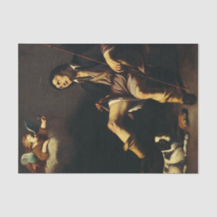 Saint Roch and the Angel by Guy François Tissue Paper