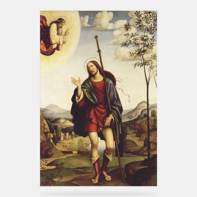 Saint Roch by Francesco Francia  Acrylic Sign (Front)