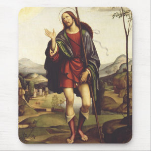 Saint Roch by Francesco Francia Mouse Pad