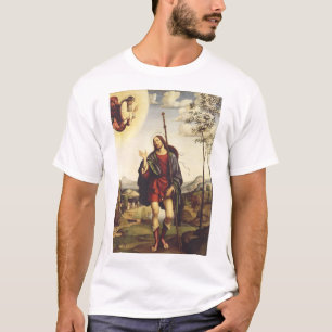 Saint Roch by Francesco Francia T-Shirt