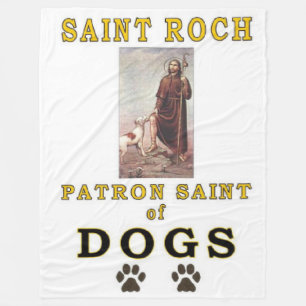 SAINT ROCH FLEECE BLANKET