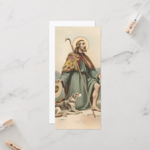 Saint Roch Greeting Card